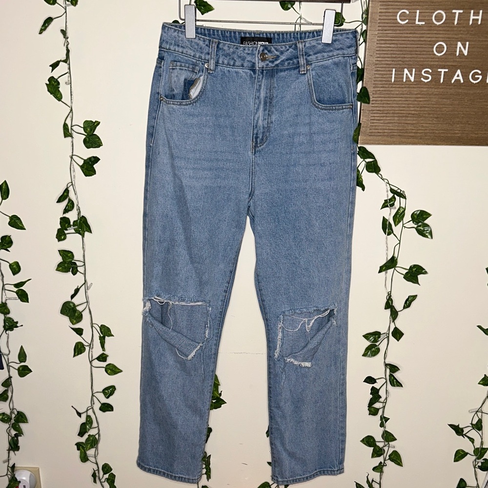 Fashion Nova Ripped Jeans
